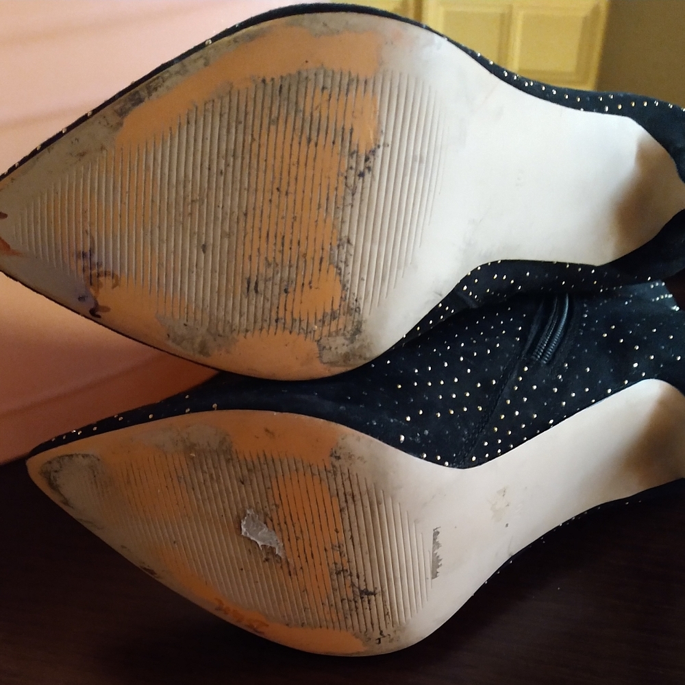 Kurt Geiger CARVELA rhinestone heel boot. Size 10 - Picture 8 of 12